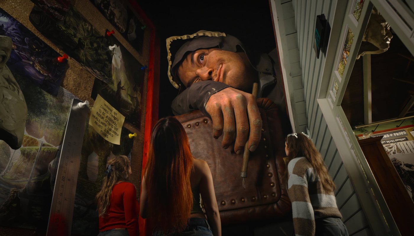 Step onto out of this world sets.