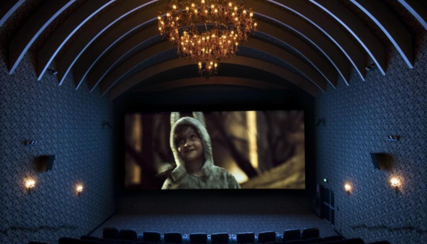 Interior of the Matakana Cinema in Matakana