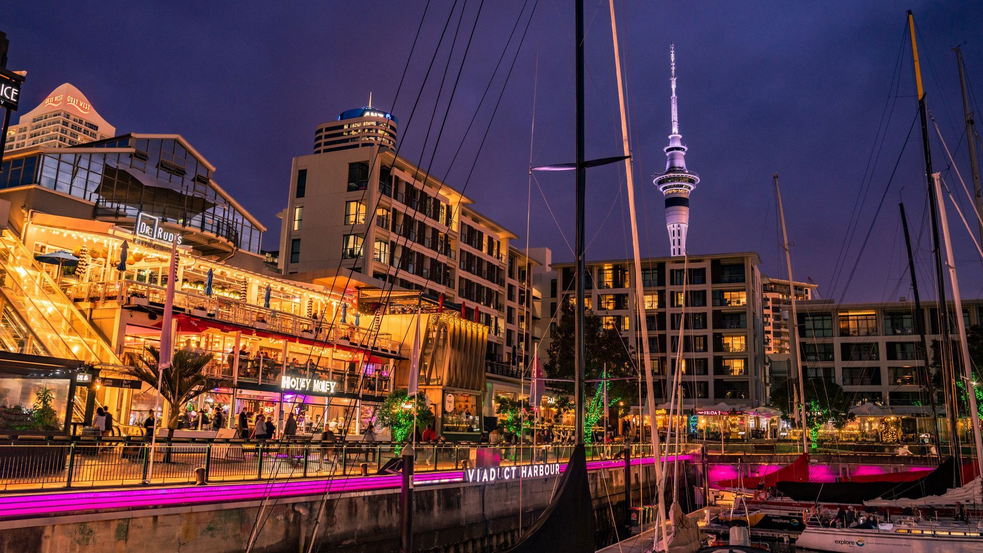 Where to eat and drink at Auckland’s Viaduct Harbour (and beyond)