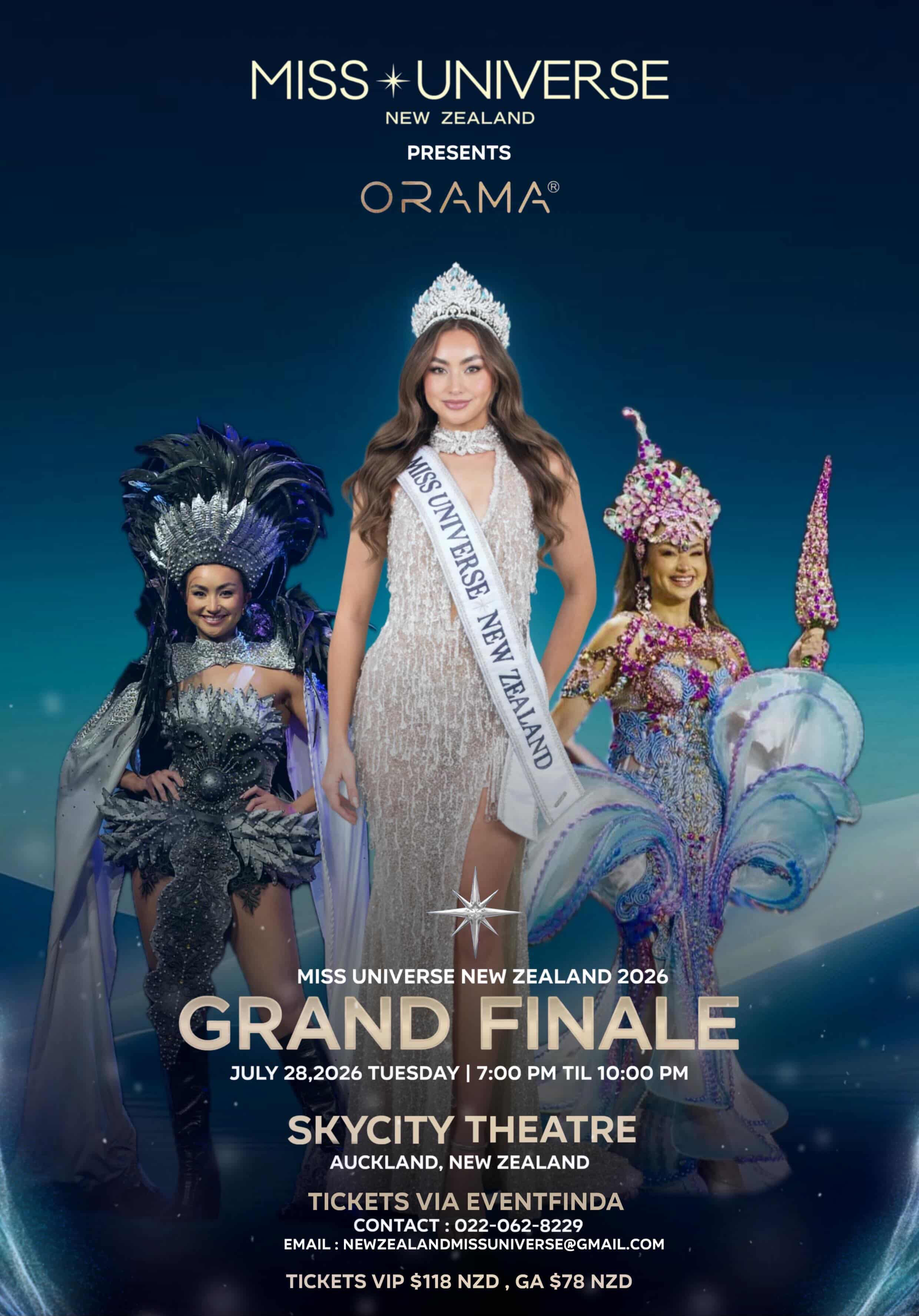 Miss Universe New Zealand 2026 : The Grand Finals