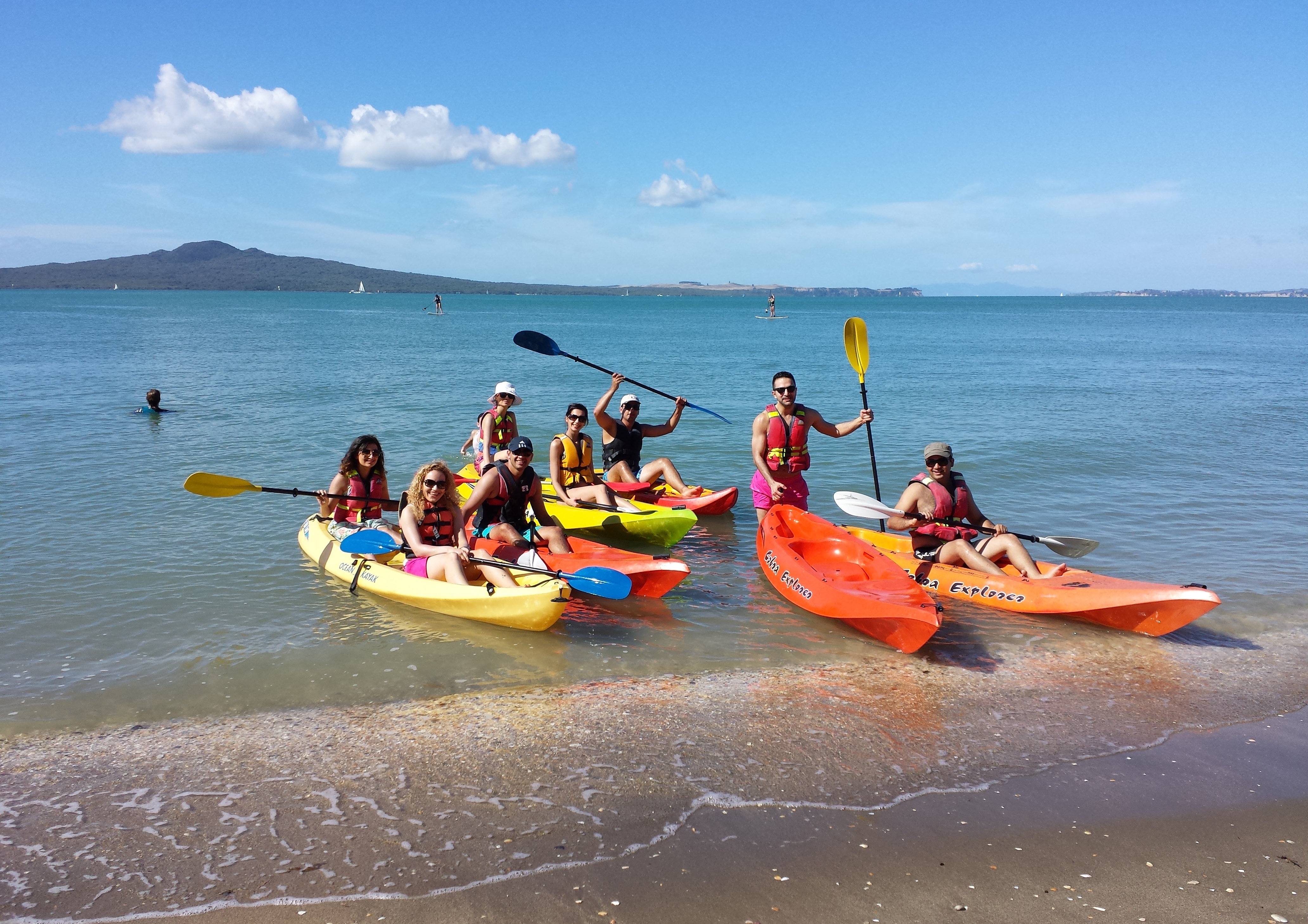 Auckland  Sea Kayaks  Beach Rentals