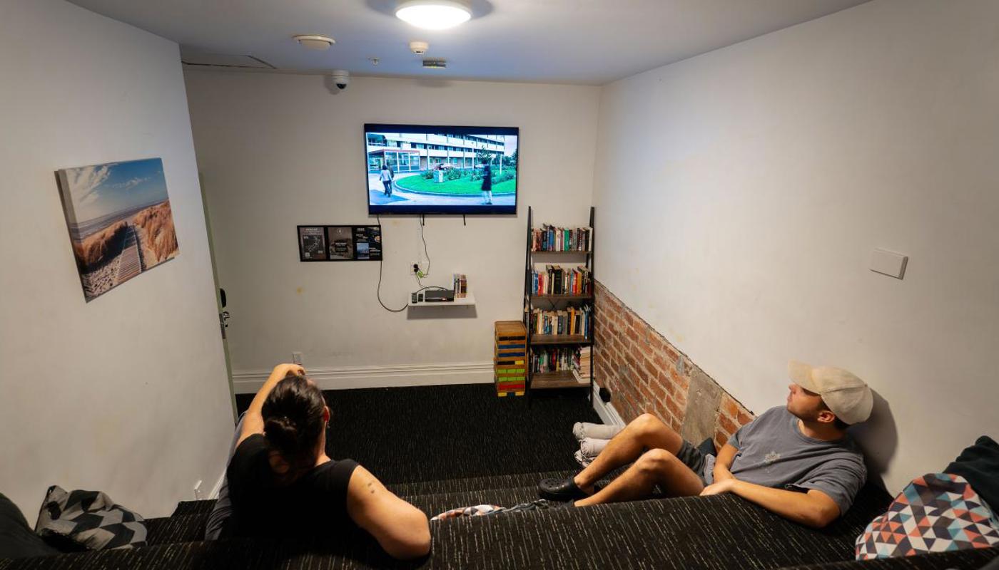 Your perfect spot for movie nights and binge-watching. Grab some popcorn and relax.
