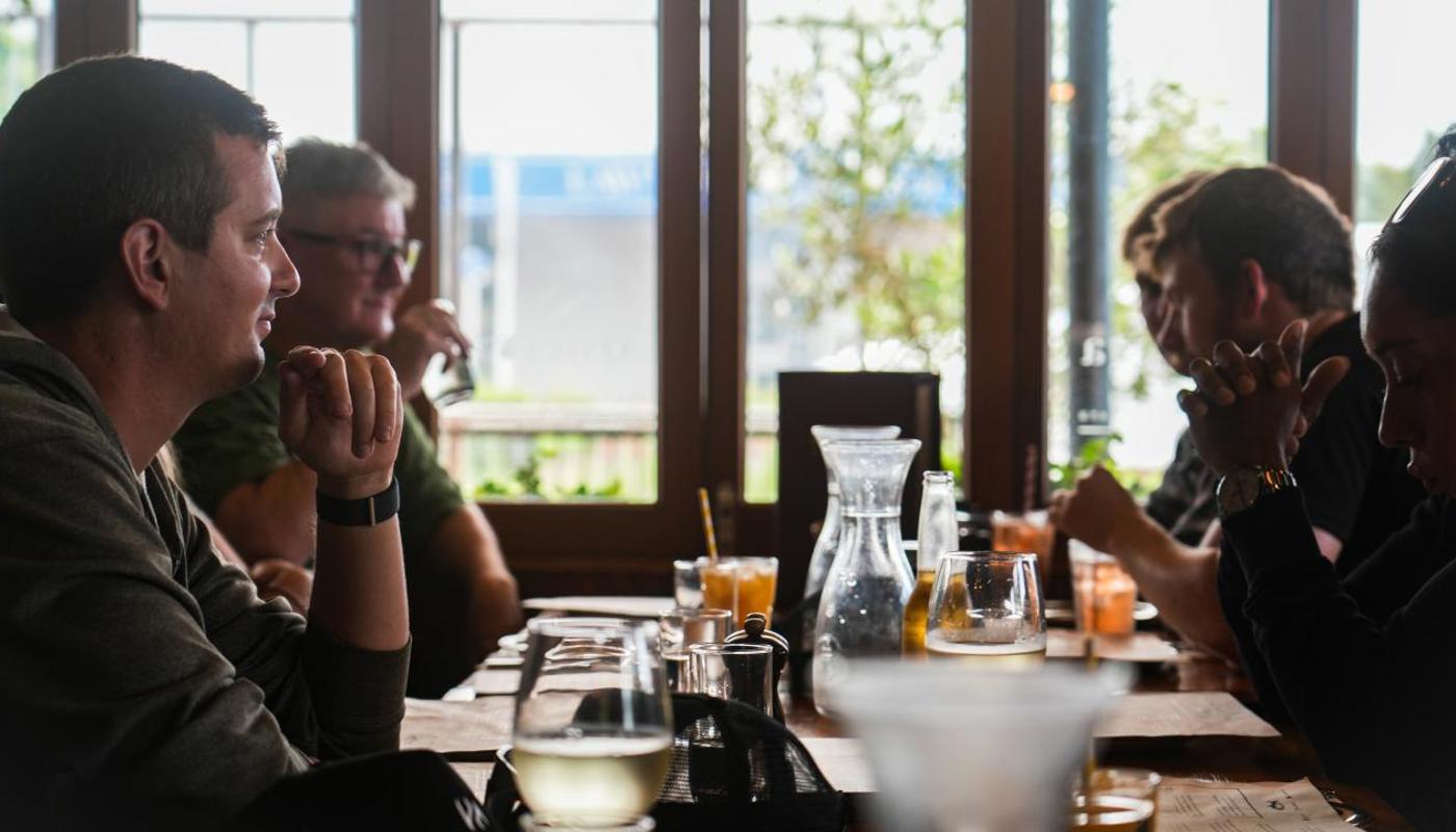 Enjoy a gourmet lunch