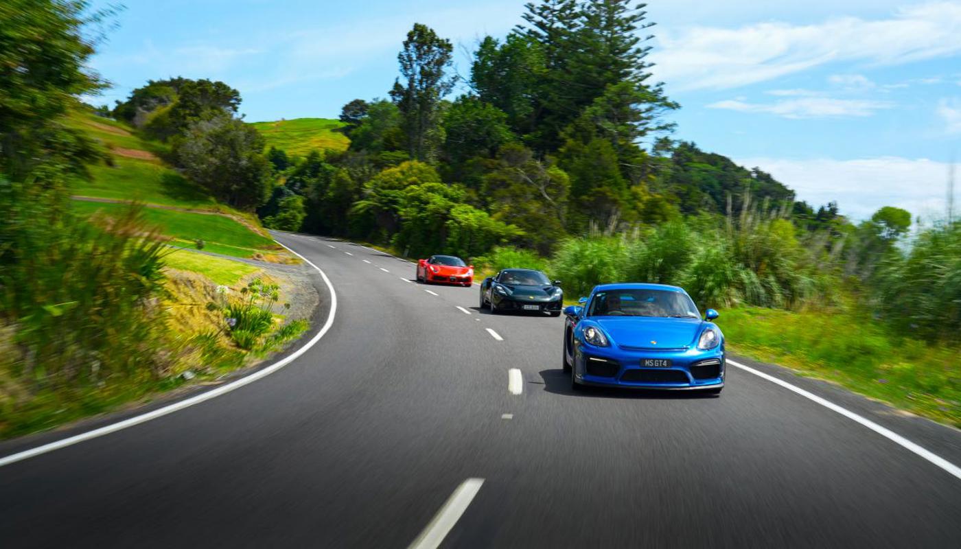 The best roads, with the best cars