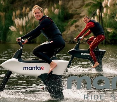 Manta5 Ride Spot Hydrofoiler Bike Experience