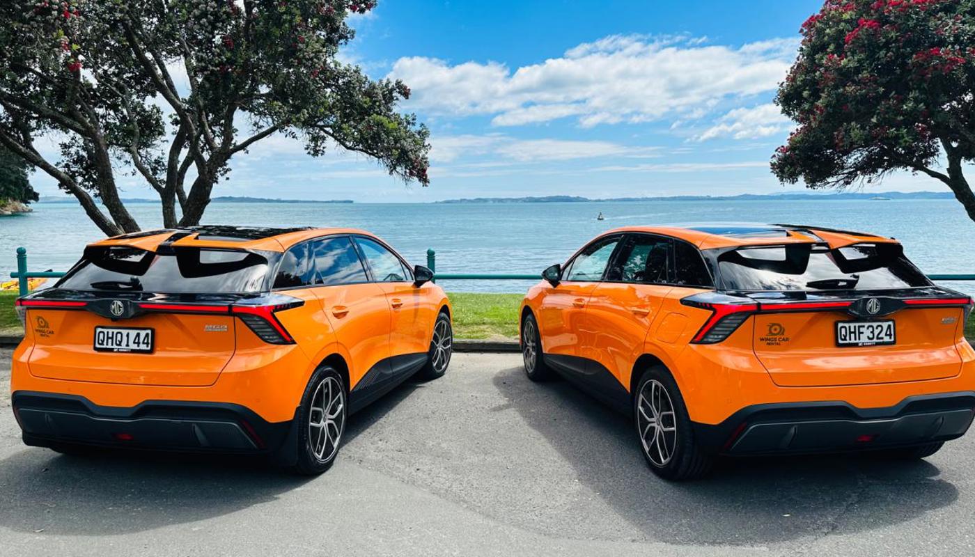 Wings Car Rental - Auckland beach