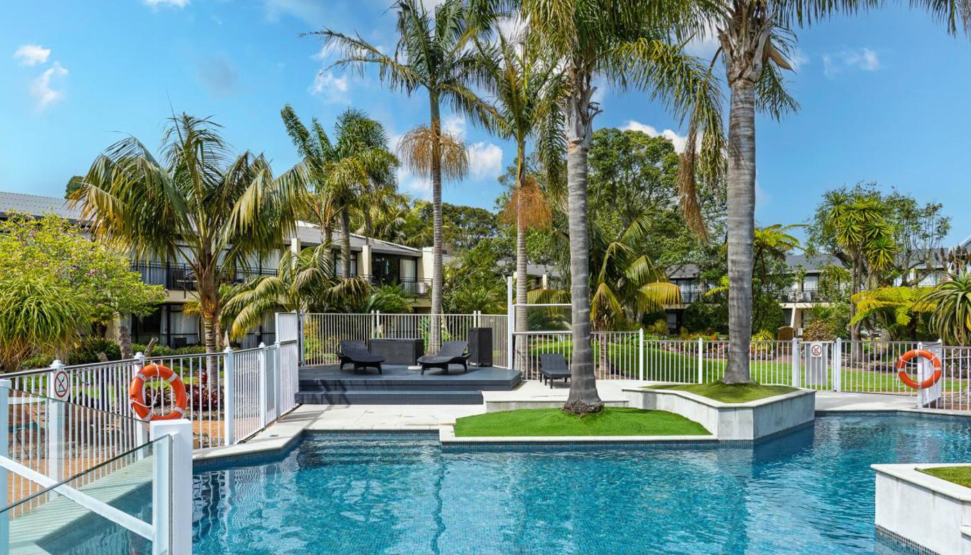 Relax and Unwind at Our Outdoor Swimming Pool