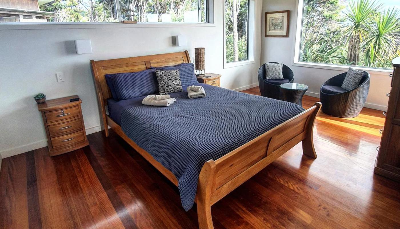 Ocean views from the queen bedroom